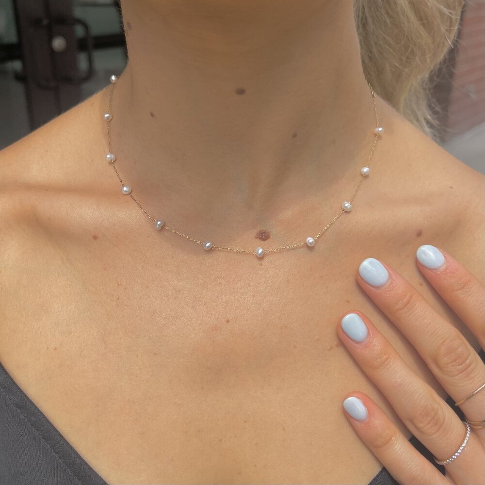 Nikki Smith Camille Pearl Necklace - Picture 3 of 3